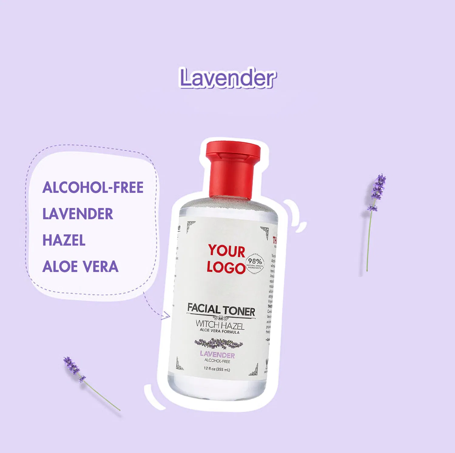OEM ODM Moisture Anti-Acne Brightening Firming Whitening Turmeric Water Effective Skin Corrector Facial Toner for Face