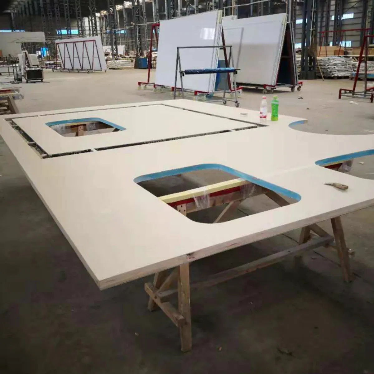 Glossy UV Resistant FRP XPS Insulation Panel for Live Fish Breeding Tanks