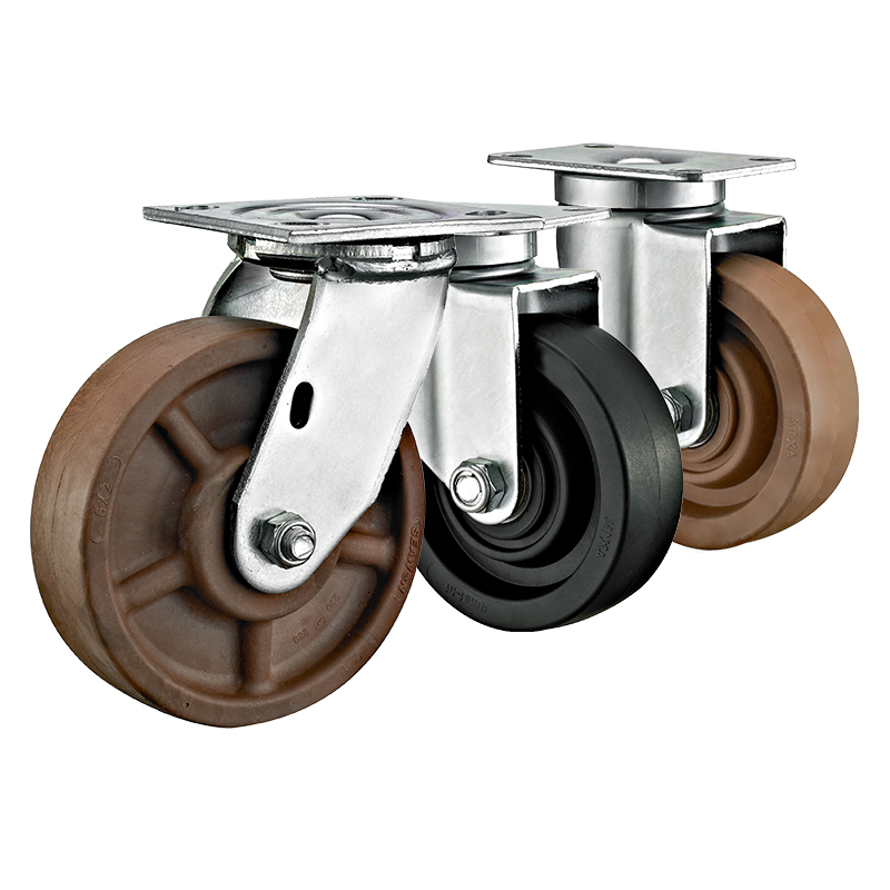 4"5"6"8" Heavy Duty Bakery Industry High Temp. Casters Heat Resistant Castor Wheels