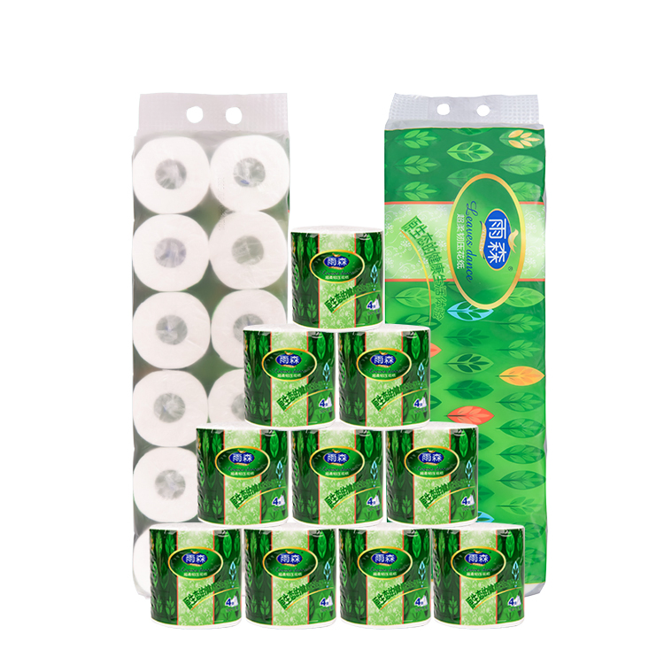 Toilet Tissue Paper Cheap Eco Friendly 3 Ply 12 Pack Toilet Paper Bath Tissue Toilet Roll
