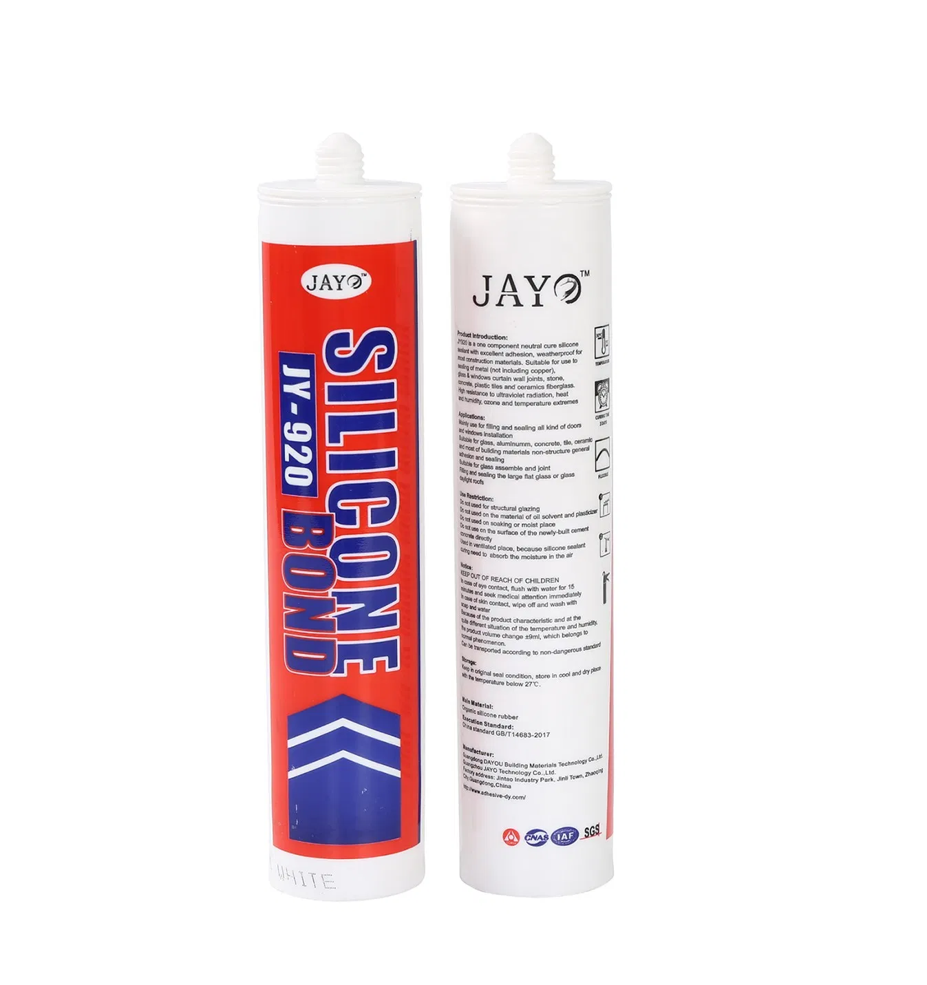 General Glazing Weatherproof Sealing in Curtain Walls Building Facades Neutral Silicone Sealant