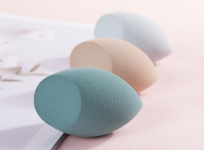 Super Soft Love Beautiful Makeup Egg Dry and Wet Dual-Use Not Eat Powder Sponge Makeup Puff Set