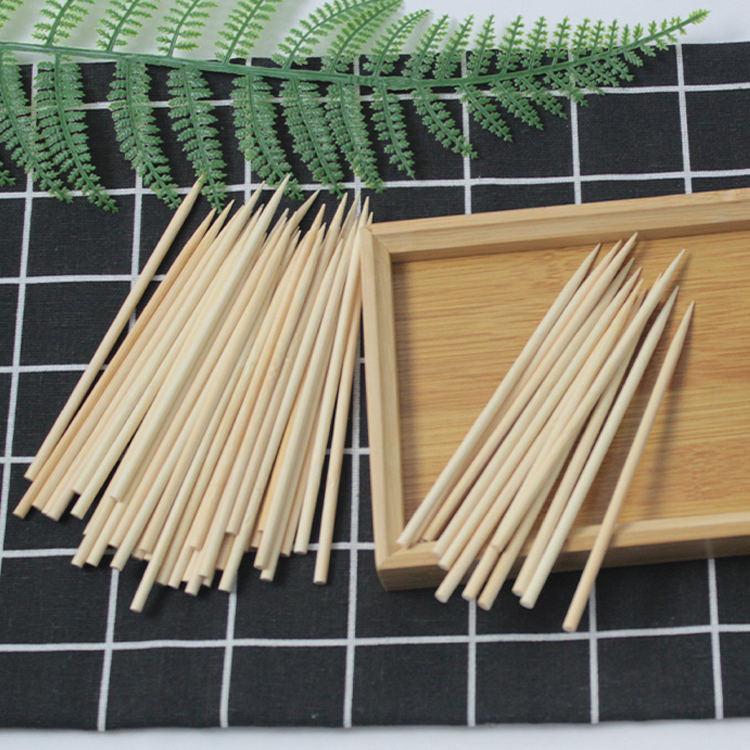 Disposable Biodegradable Simple Style Design Natural Environmental 135mm Bamboo Stick for BBQ
