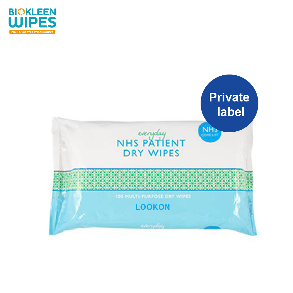 Extra Large Incontinence & Cleansing 8"X12" Disposable Washcloths with Soothing Aloe Vera and Vitamin E Adult Wet Wipes