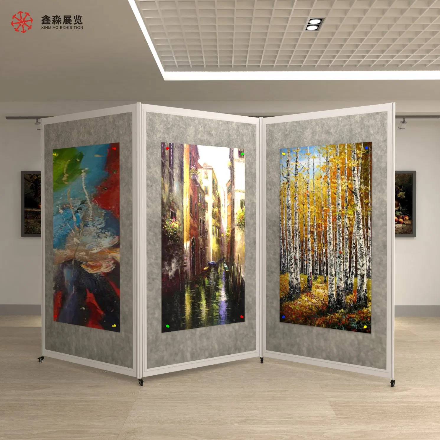 Folding Panels Partition Room Divider Room Art School