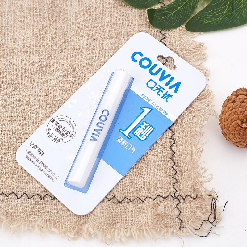 Custom Private Label Alcohol Free Fresh Breath Mint Flavored Oral Mouth Freshener Spray for Bad Breath