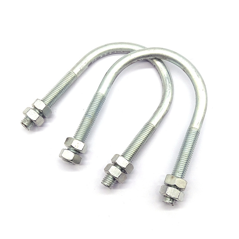 Wholesale High Quality Carbon Steel U Bolt Galvanized U Bolt for Agriculture