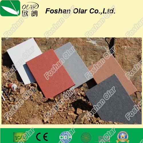Waterproof Fiber Cement Color Facade Board for Exterior Cladding/ Wall