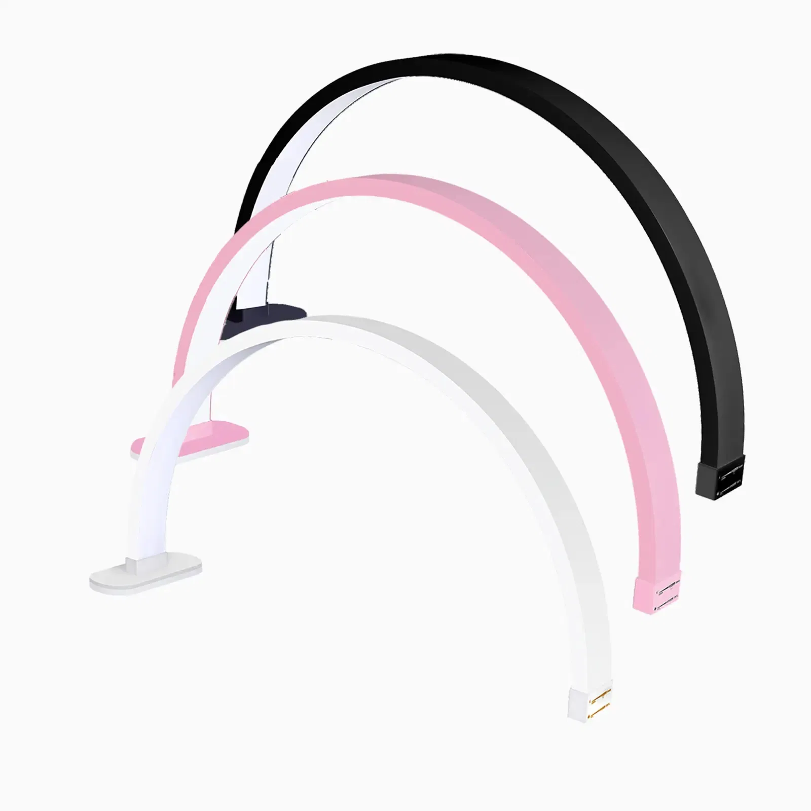 LED Half Moon Light Table Lamp Desktops UV Nail Lamp for Nails