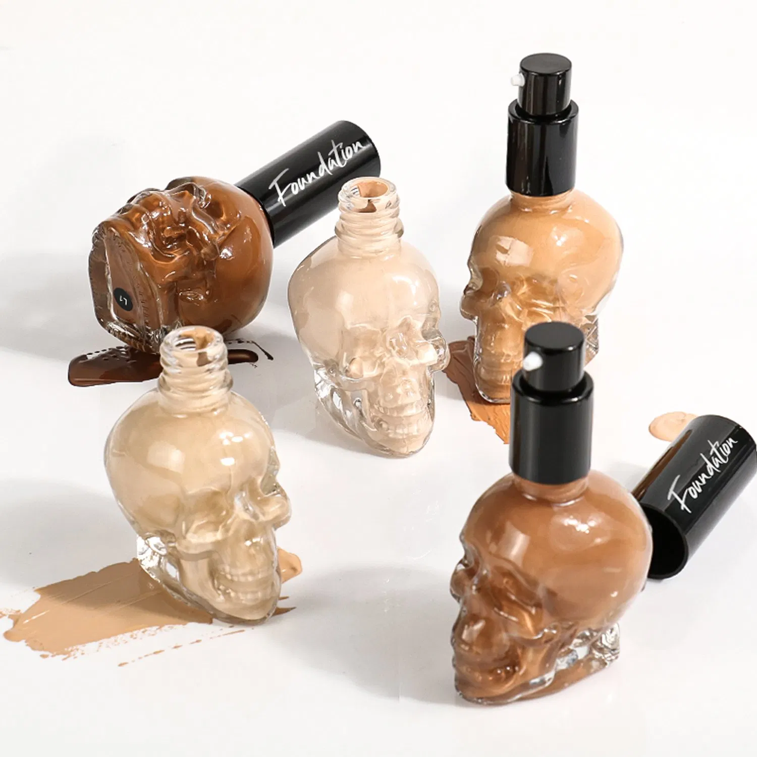Sunscreen Natural Matte Liquid Foundation Makeup Apply to Your Skin