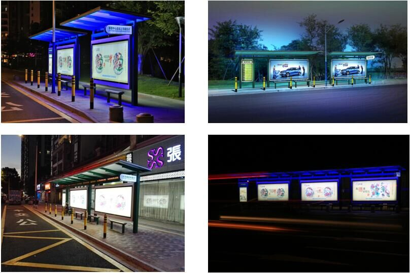 Stainless Rain Portable Smart Utilities Steel Metal Bus Shelter