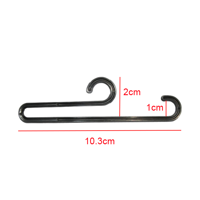 Low Price Plastic Sock Packaging Hook Sock Hanger Hook