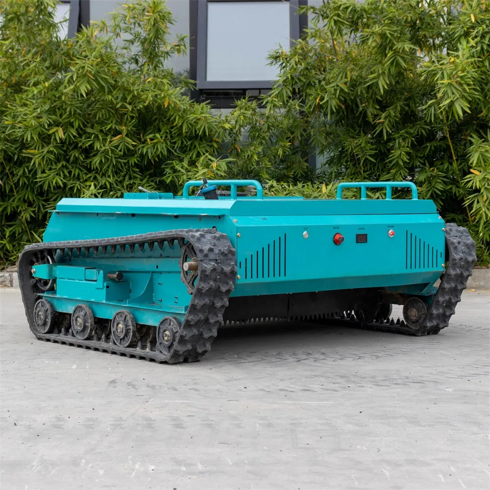 Commercial Zero-Turn Lawn Mower Cordless Intelligent Remote Control Lawn Mowing Robot
