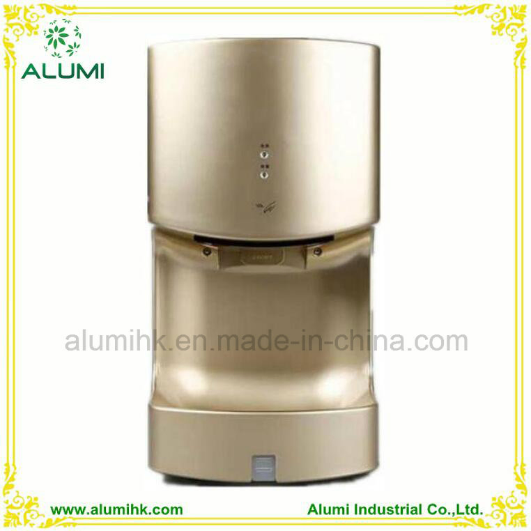 Wall Mounted Automatic Hotel Gold Color Hand Dryer