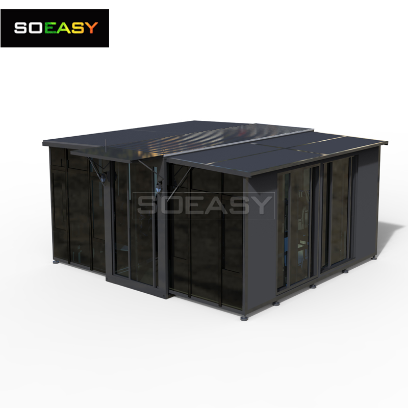 Movable Low Cost Steel Structure Modular Building Expandable Container Holiday Villa Resort House