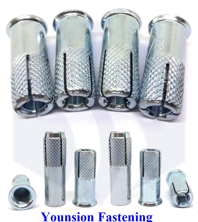 China Supply Drop in Anchor Lowest Price Customized Expansion Bolts