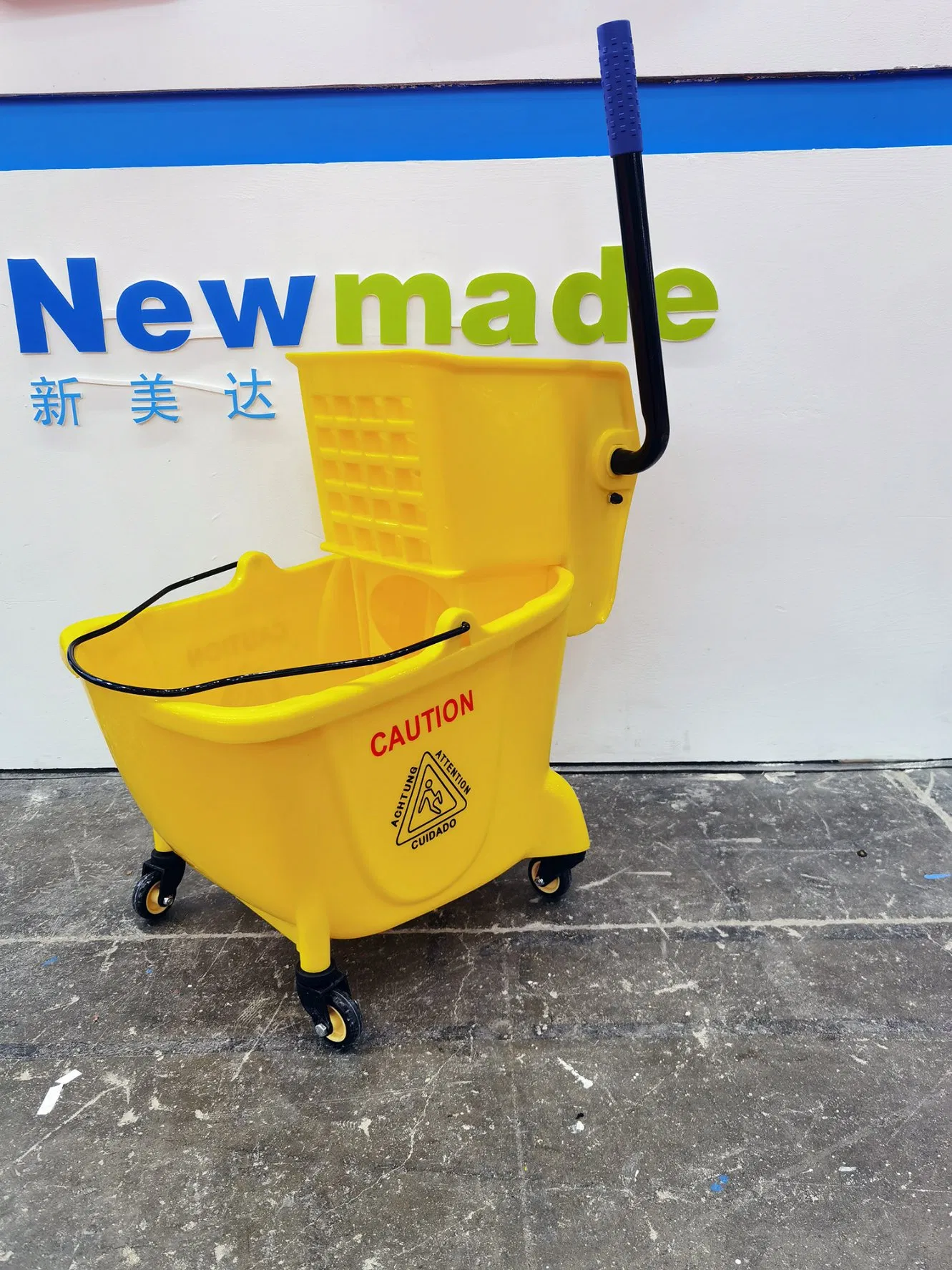 Supply Side-Press Multi-Function Mop Wringer Trolleys Bucket