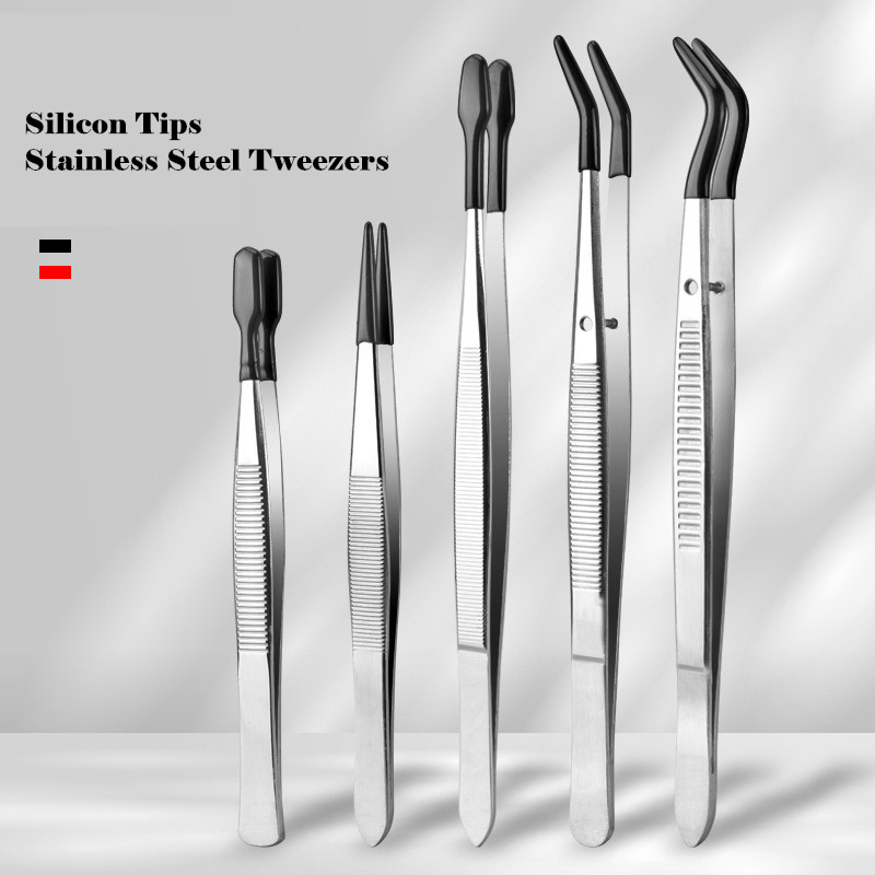 High-End Stainless Steel Eyelash Lash Extension Beauty Hobby Philatelic Stamp Collecting Tweezers