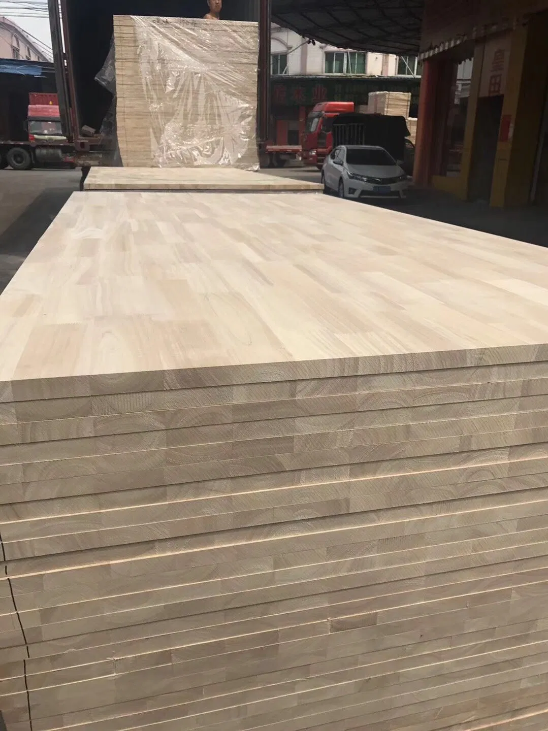 SSR Vina Rubber Wood Hevea Wood Hevea Rubberwood Finger Joint Board for Butcher Block Countertops