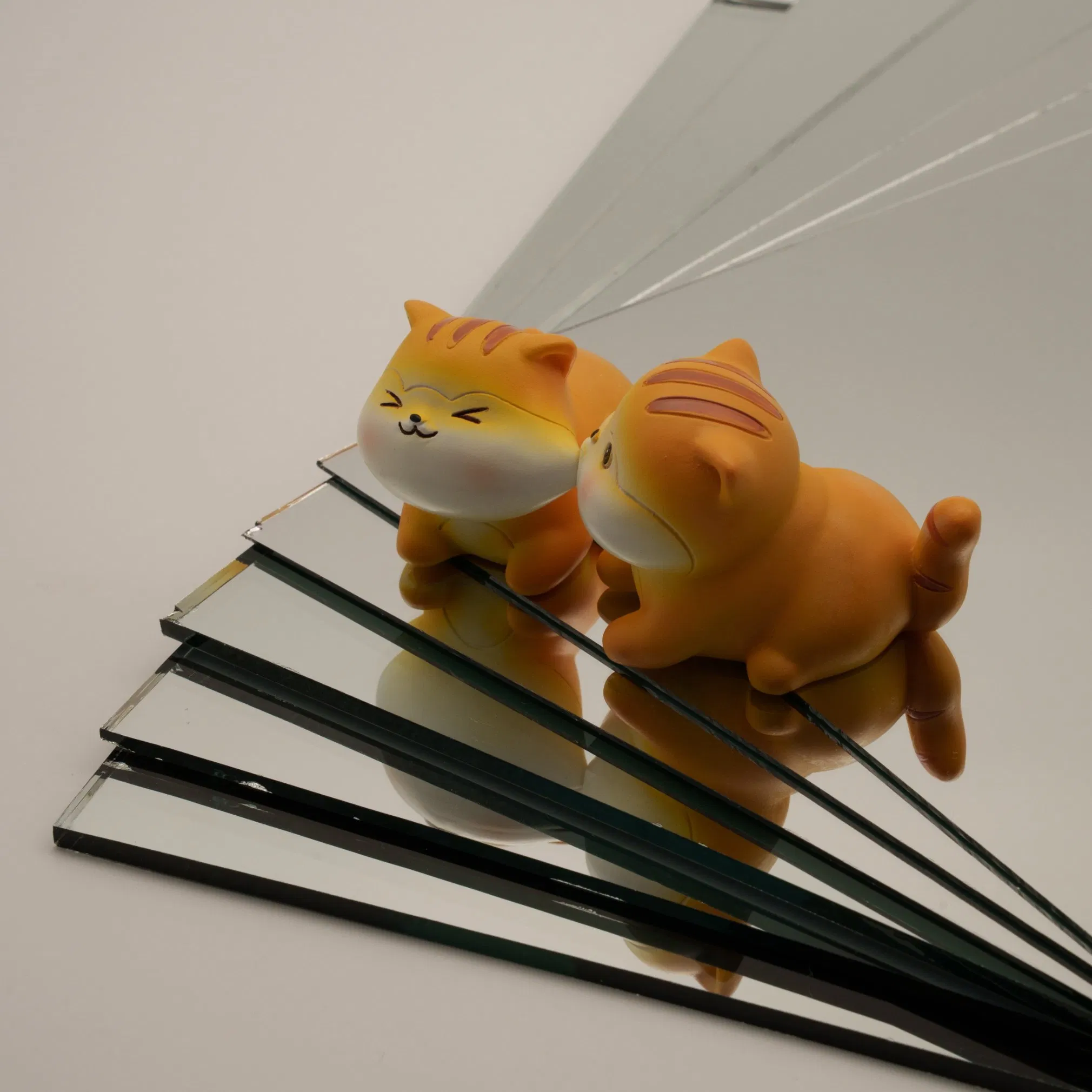 Factory Wholesale 3mm, 4mm Single Coated Silver Mirror Glass for Decoration