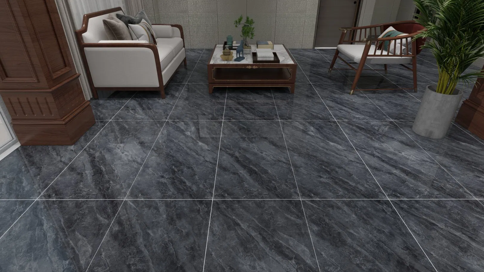 800*800mm Polished Glazed Porcelain Floor Tiles New Arrivals Classic Marble Ceramic Tiles