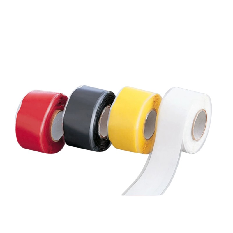 Waterproof Insulation Self Amalgamating Tape Silicone Rubber Self Fusing Tape for Sealing Pipes, Hose Repair, Electrical Cables