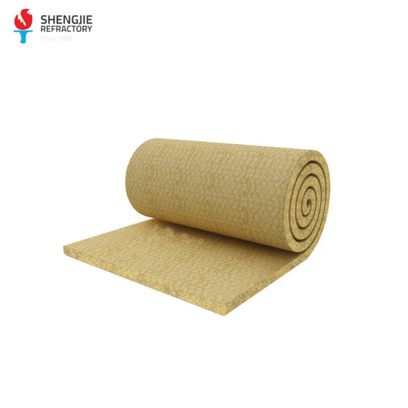 Fireproof Insulation Aluminum Foil Rock Mineral Wool Basalt Wool Insulation Blanket