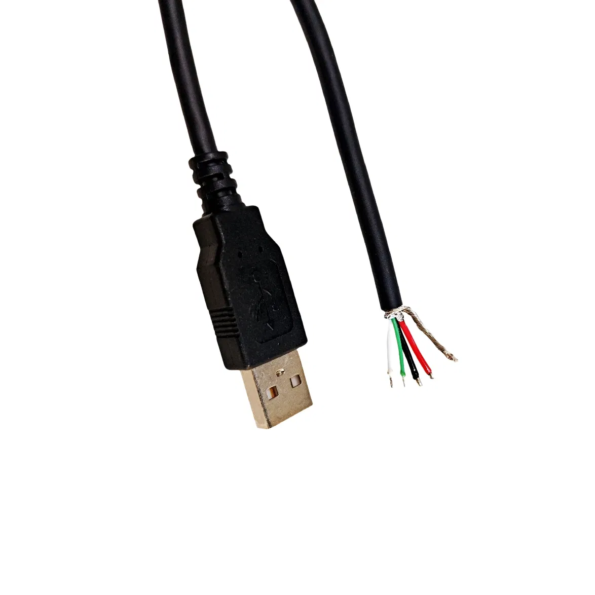 USB спиральный удлинительный кабель 3A