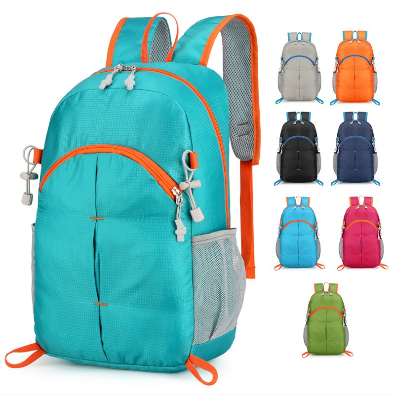 Portable Outdoor Hiking Bag Lightweight Foldable Waterproof Ultralight Backpack for Women Men Travelling Hiking Bag