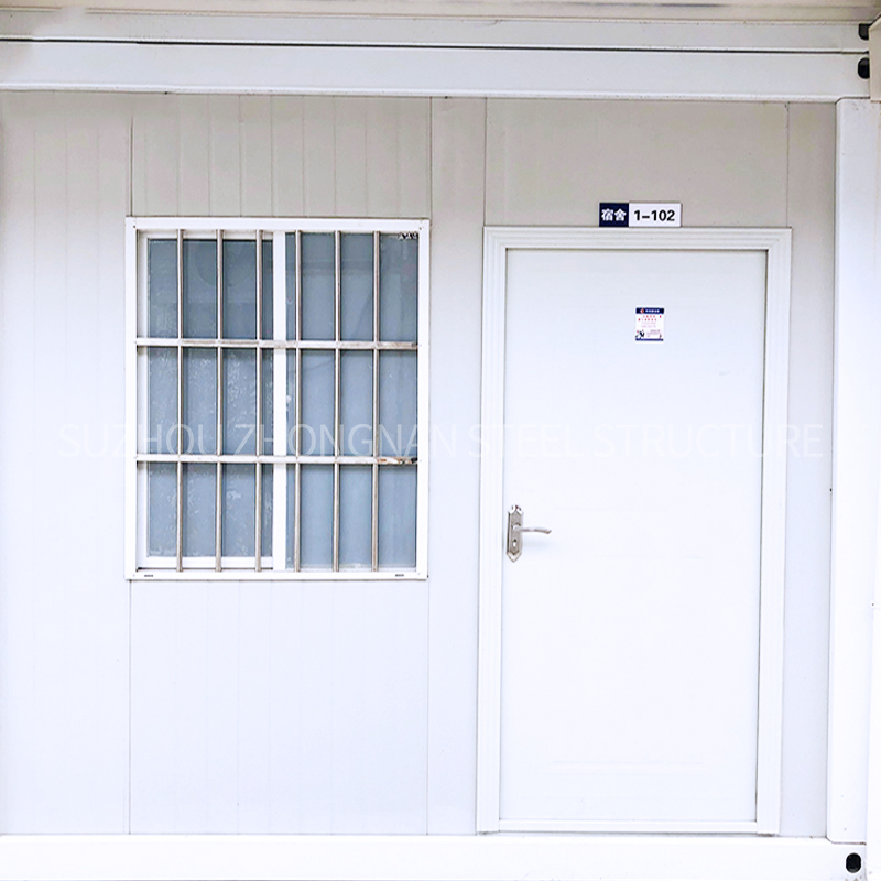 Steel Sandwich Panel Prefab Container Building for Temporary Office Apartment College