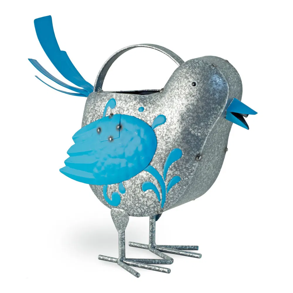 Outdoor Metal Animal Sculpture Iron Decorative Snail Watering Can for Gardening