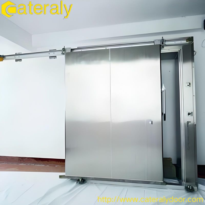 Advanced Automatic Sliding Cold Storage Door with Custom Insulation