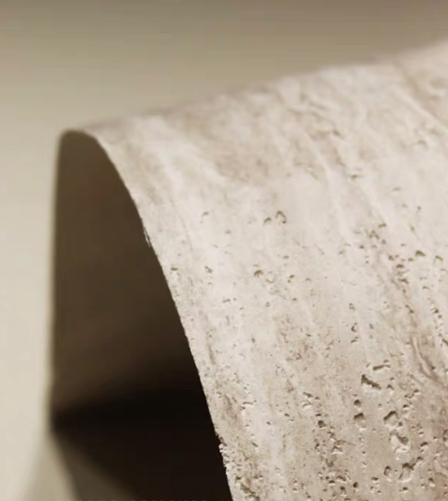 Soft Porcelain Wood Color Waterproof Wood Grain Flexible Rammed Earth Board Self-Adhesive Soft Stone Hotel Cultural Stone Exterior Wall Brick Granite