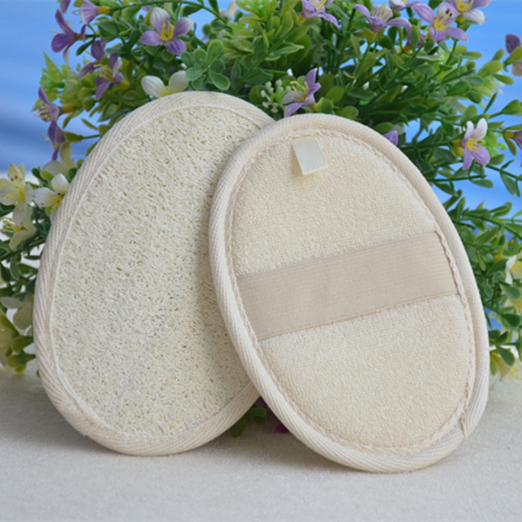 Wholesale Natural Loofah Bath Scrubber Pad Cleaning Pad