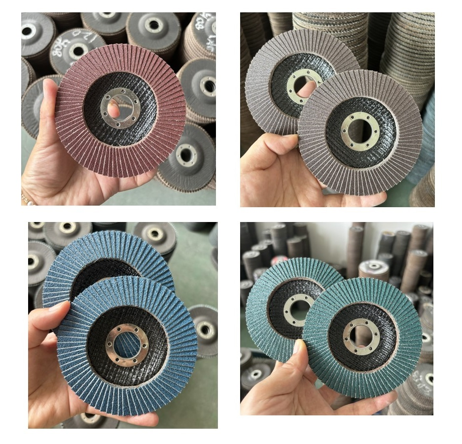 4-9inch High Quality Fiber Backing Flap Disc Zirconia Abrasive Disc