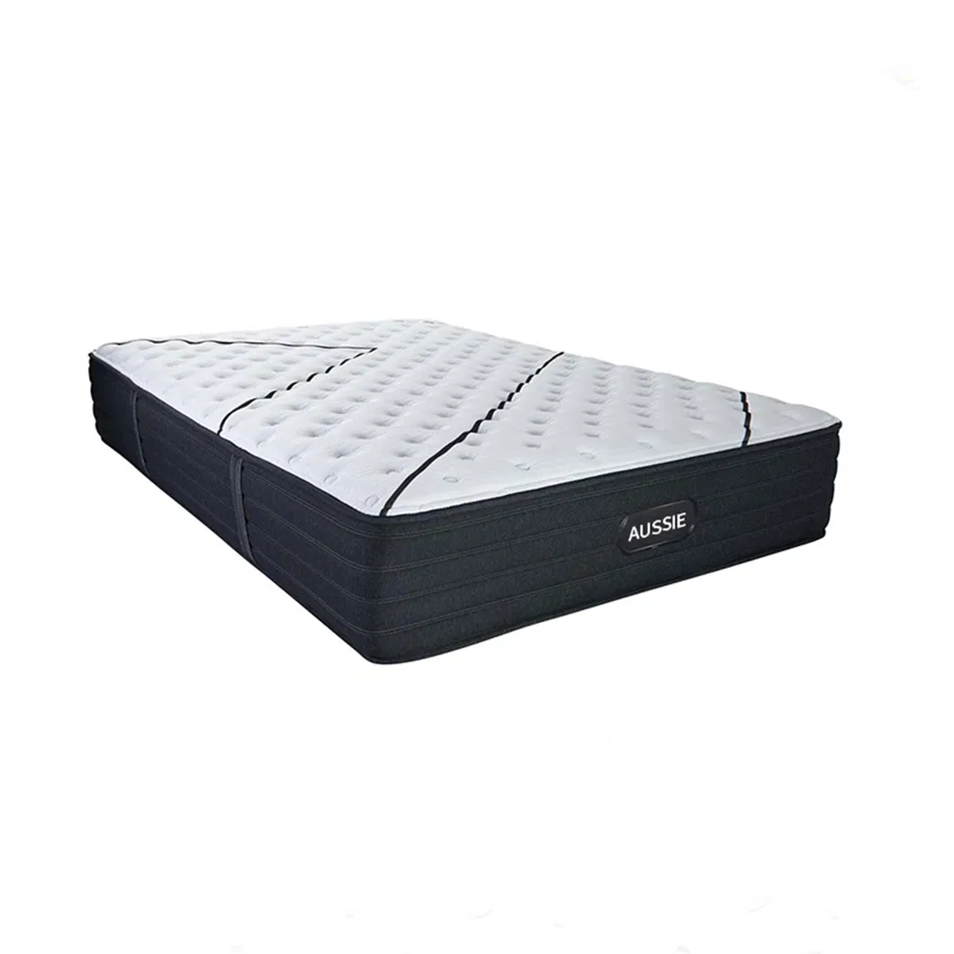 China Wholesale Sleeping Well Pocket Coil Gel Memory Foam Natural Latex Mattress in a Box Queen King Size Bedroom Spring Mattress