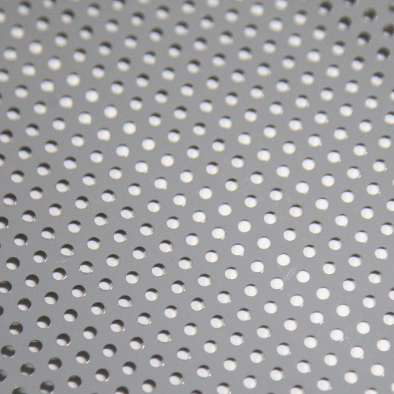 Aluminum PVDF Spraying Painting Bending Perforated Sheet for Curtain Wall