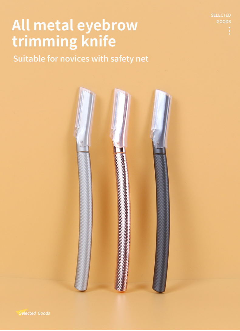 Reusable Metal Dermaplane Razor with Refill Blades with Safety Razor