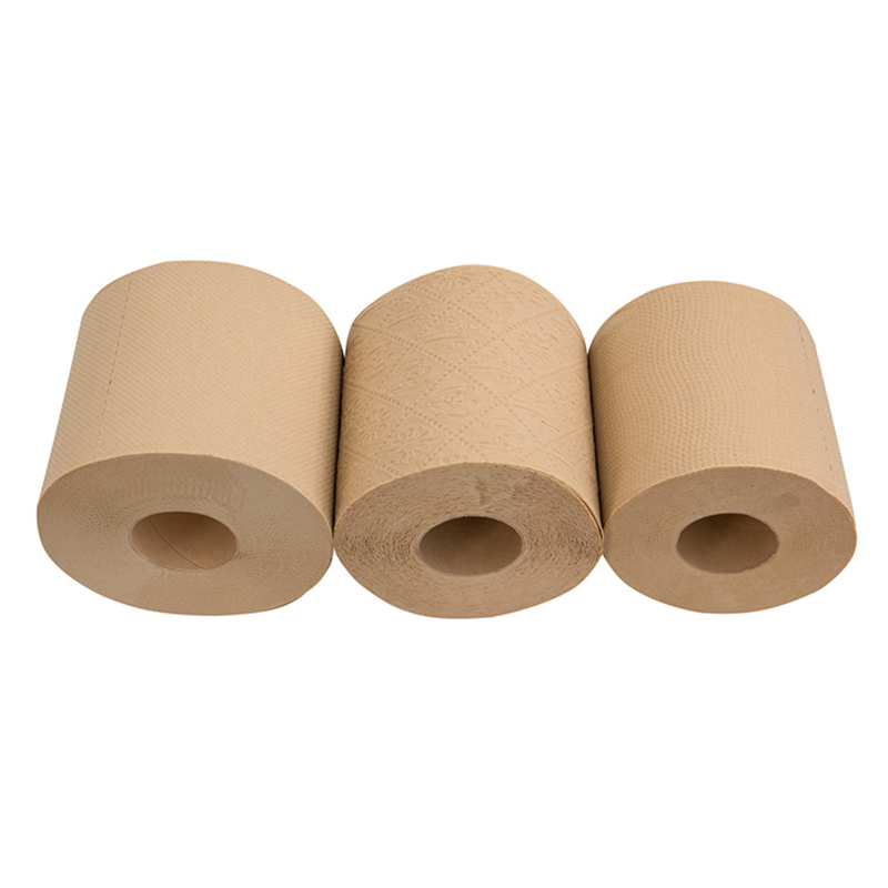 Bamboo Toilet Paper Tissue Rolls for Public Toilet Restocking Projects