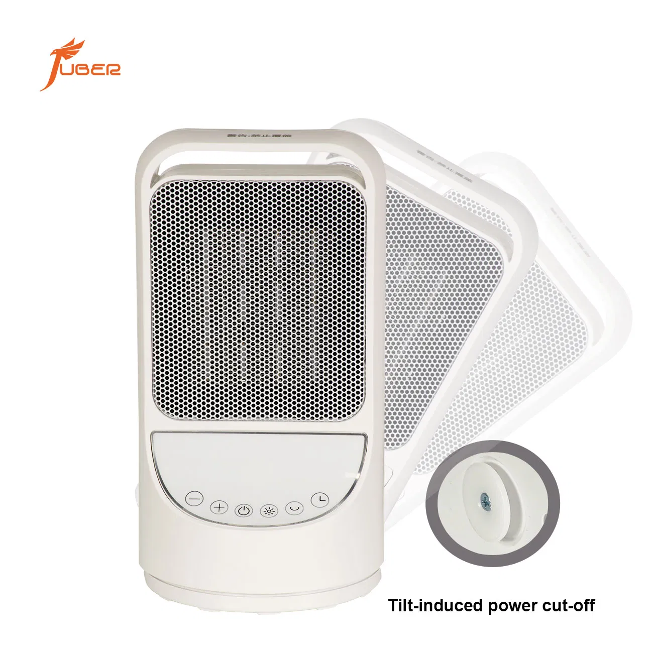 Heater Portable Quiet Smart Digital Electric Infrared Heater Fan