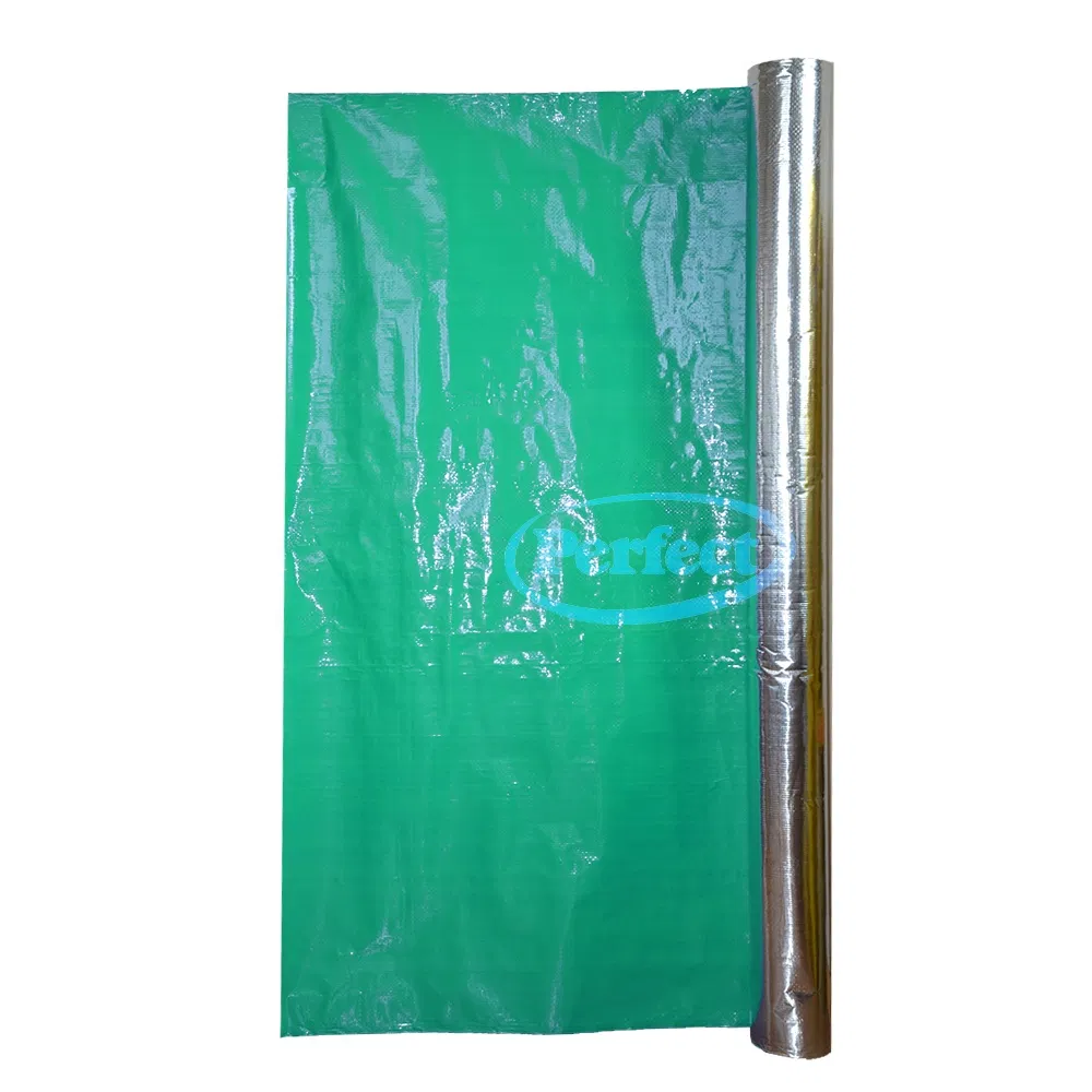 Wall Weather Resistant Barrier Alu Foil Woven Fabric for Thermal Insulation
