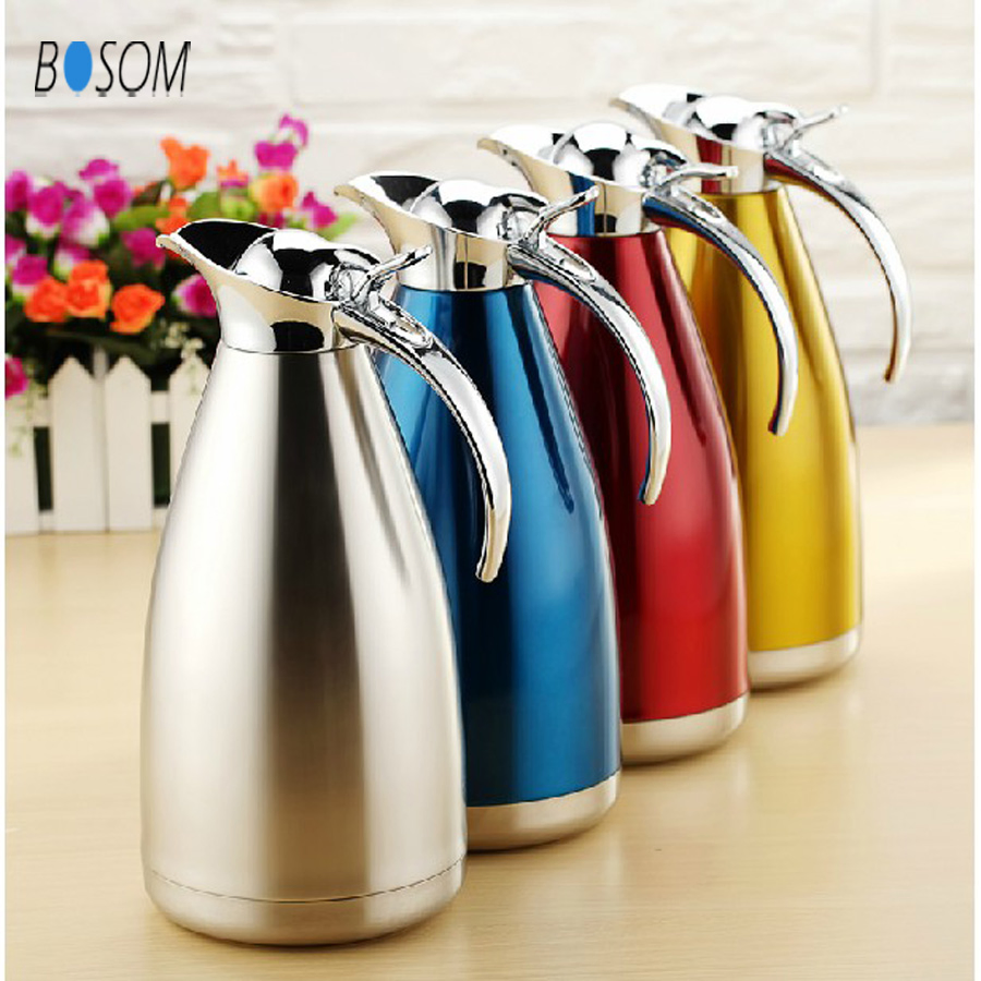 Insulated Vacuum Tea Pot Vacuum Jug Stainless Steel of Grade 304