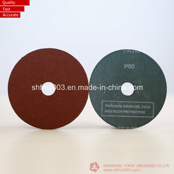 Фибровые диски 4-7 дюймов для мебели из циркония и оксида алюминия