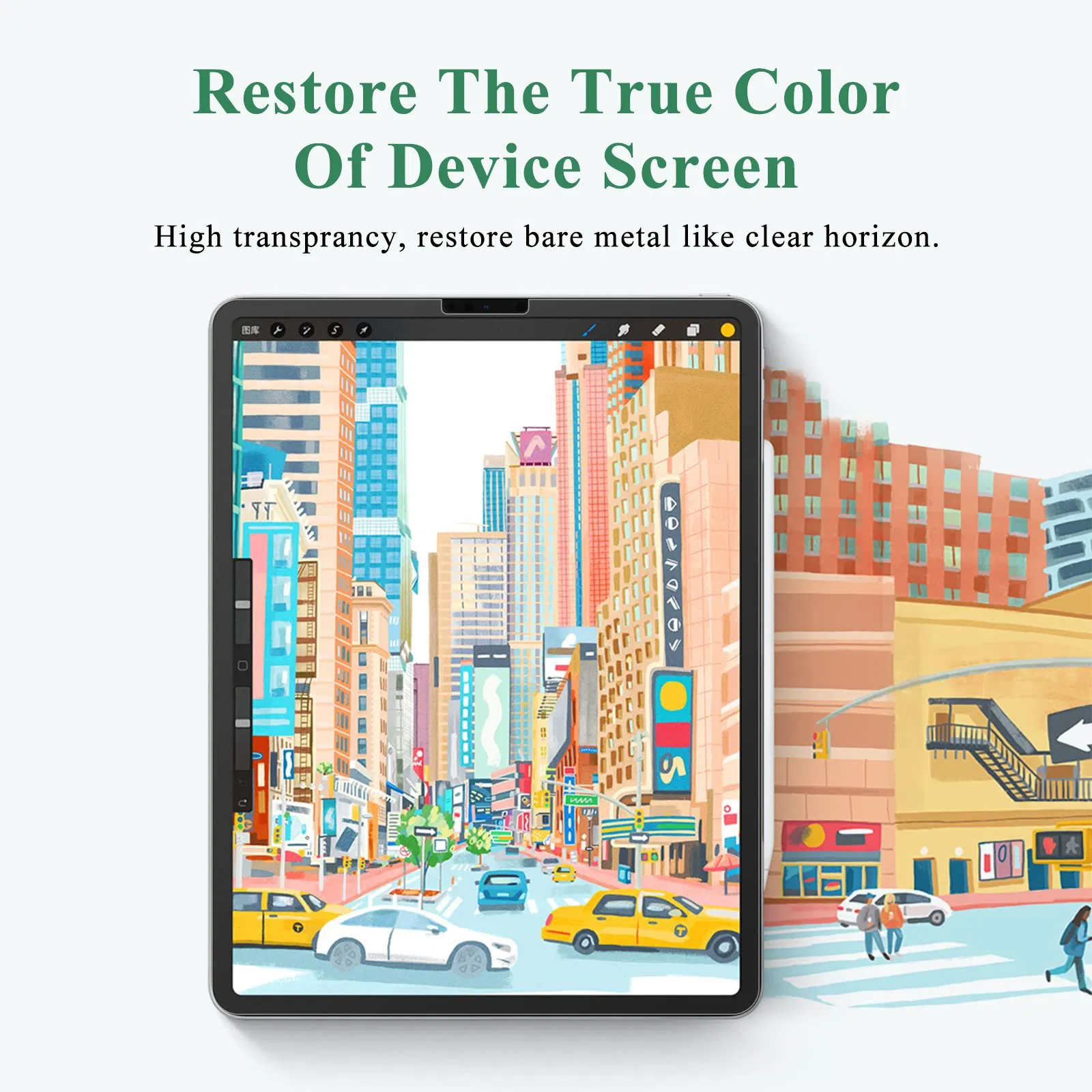 Paper-Like Writing Filmeasy Installation Writing Filmdurable Tablet Writing Film