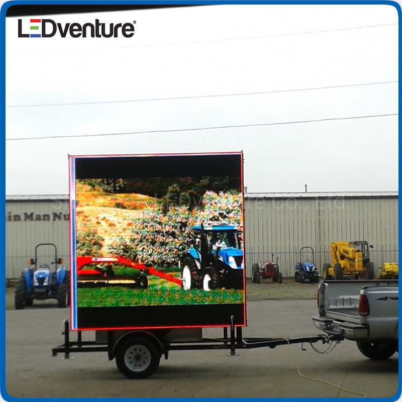 P2.6X5.2 Car Rear Window LED Transparent Display Screen for Advertising