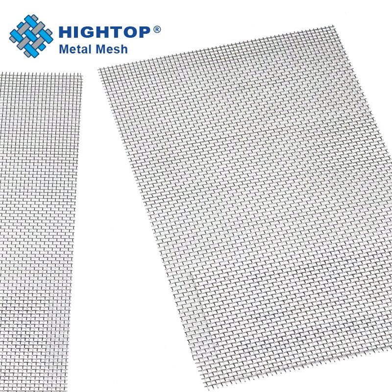 0.3mm-2mm Thickness Aluminum Alloy Woven Wire Mesh for Window Curtain