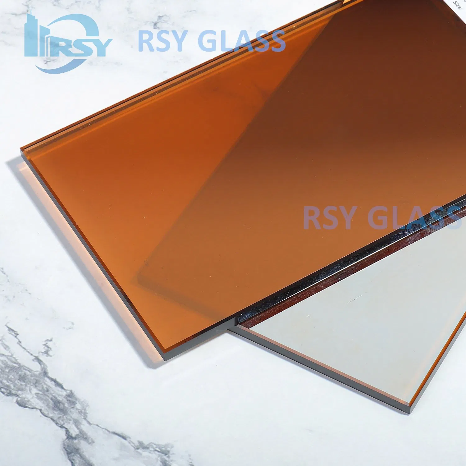 Reflective Glass with Different Colors Bronze/Black/Blue/Green Color