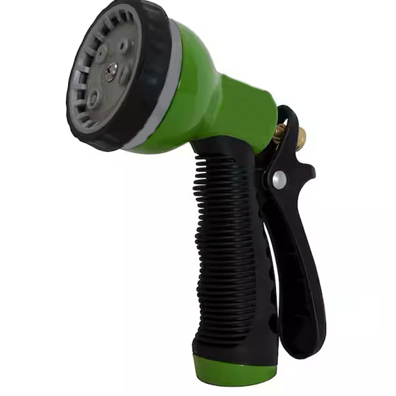 Heavy Duty Metal Water Hose Garden Hose Nozzle with Adjustable Spray Patterns