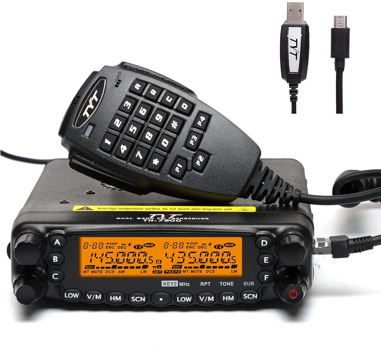 Мобильная радиостанция TYT TH-7900 50W, VHF/UHF