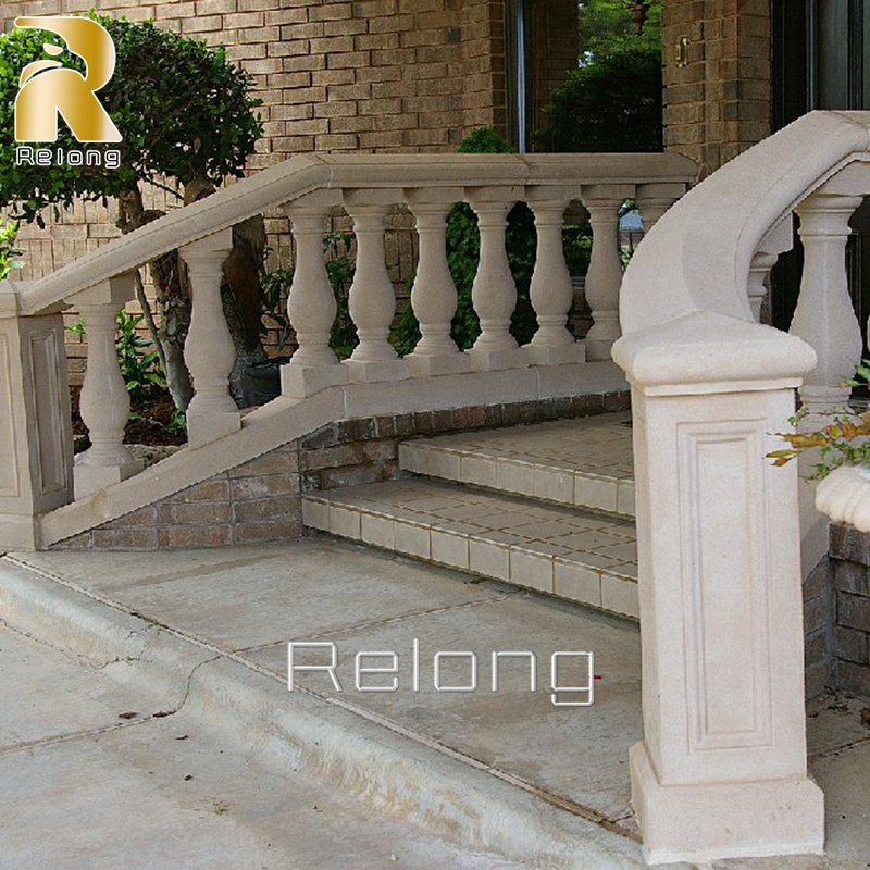 Custom Architectural Marble Stone Balcony Balustrades Granite Baluster for Sale